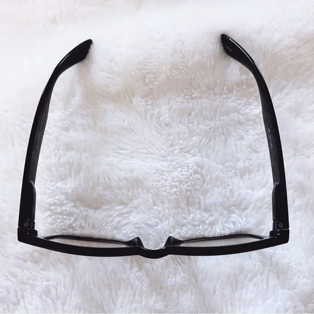 Tara Black Rectangular Reader Glasses